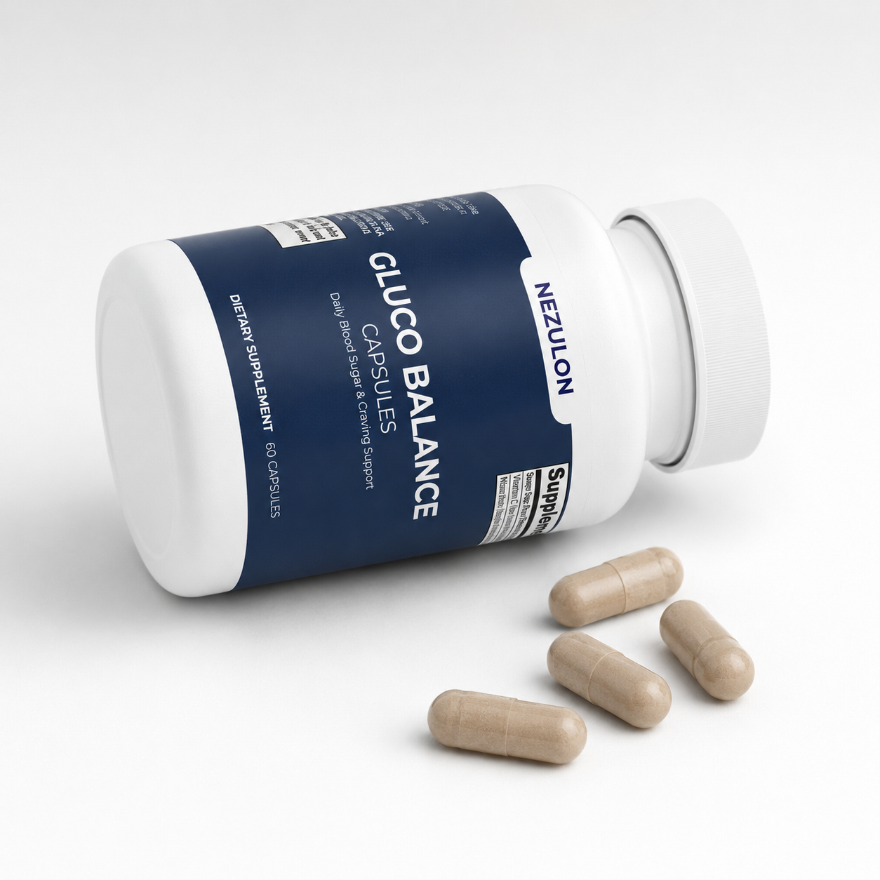 NEZULON Gluco Balance support for afternoon energy crashes