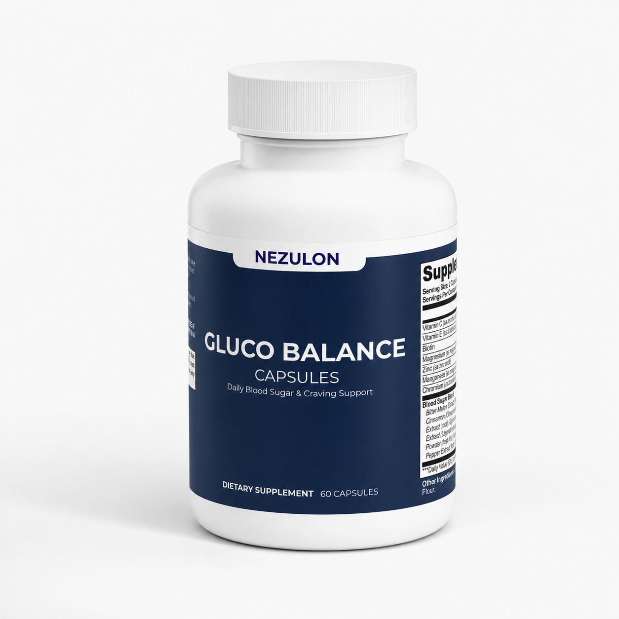 NEZULON Gluco Balance key natural ingredients