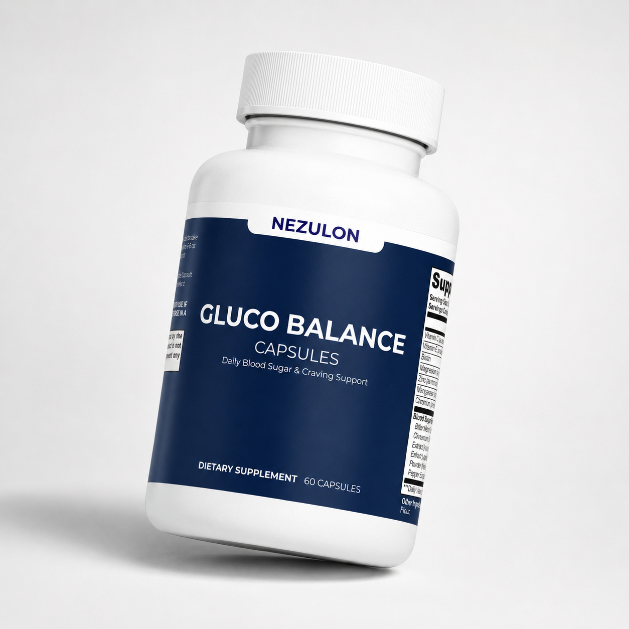 NEZULON Gluco Balance metabolism and blood sugar support